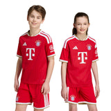 adidas FC Bayern Munich Home Youth Soccer Jersey 26/27 - Scarlet/White - Best Buy Soccer