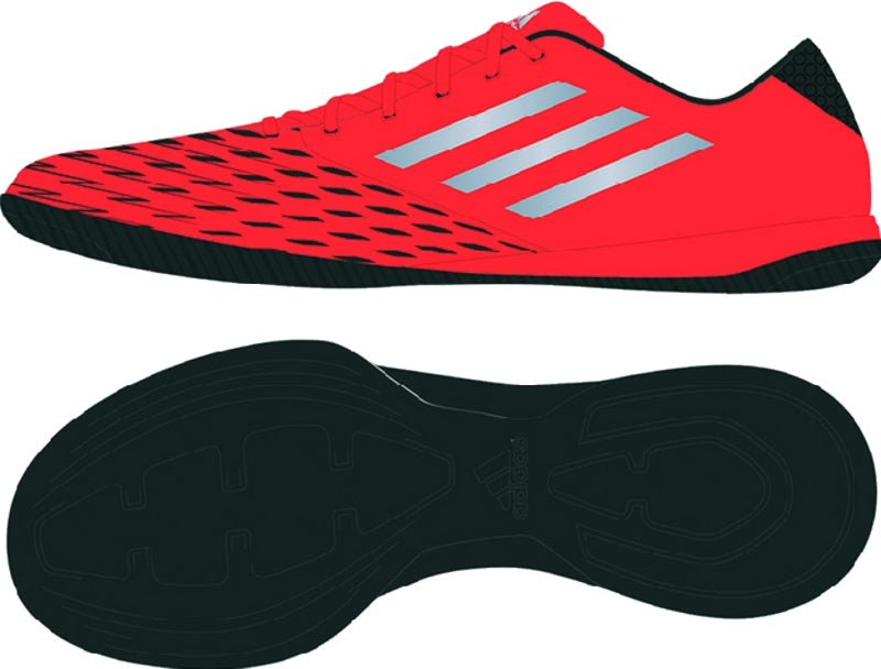 adidas FF Speedtrick IN Youth Soccer Shoes - Red/Black - Best Buy Soccer