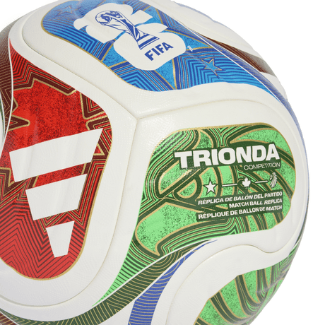 adidas FIFA World Cup 26™ Trionda Competition Soccer Ball - White/Blue/Red - Best Buy Soccer
