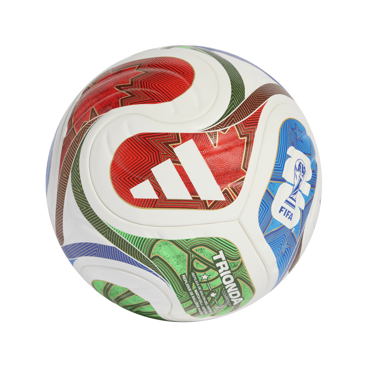 adidas FIFA World Cup 26™ Trionda Competition Soccer Ball - White/Blue/Red - Best Buy Soccer