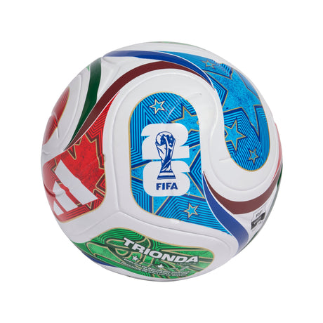 adidas FIFA World Cup 26™ Trionda League Boxed Soccer Ball - White/Blue/Red - Best Buy Soccer