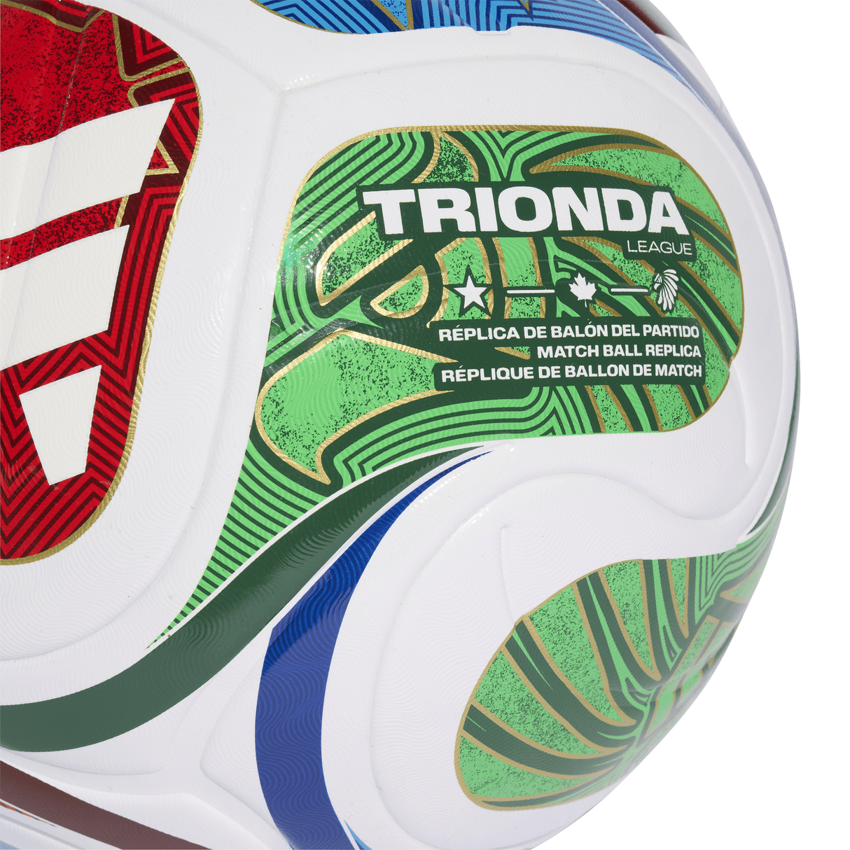 adidas FIFA World Cup 26™ Trionda League Soccer Ball - White/Blue/Red - Best Buy Soccer