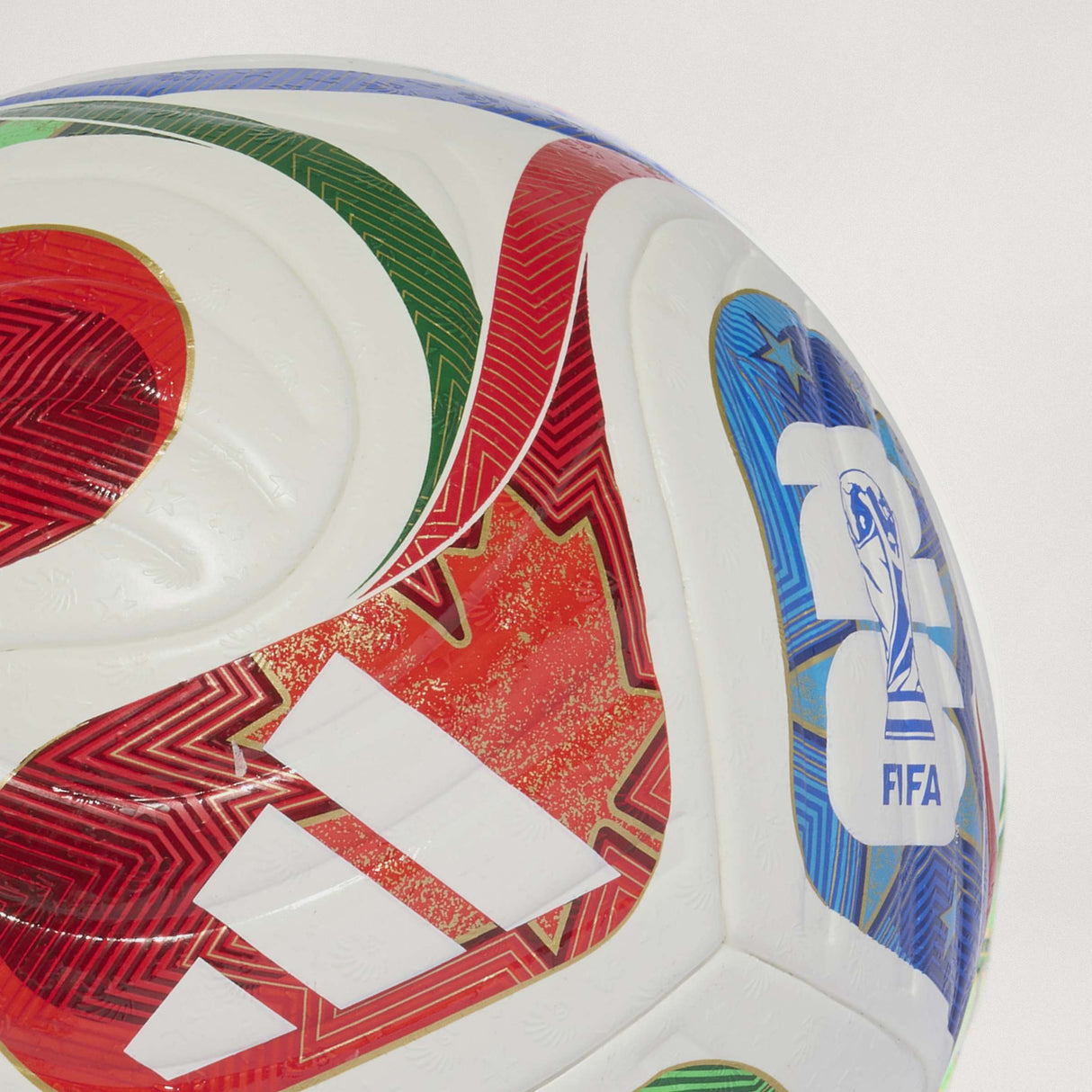 adidas FIFA World Cup 26™ Trionda Pro Soccer Ball- White/Blue/Red - Best Buy Soccer