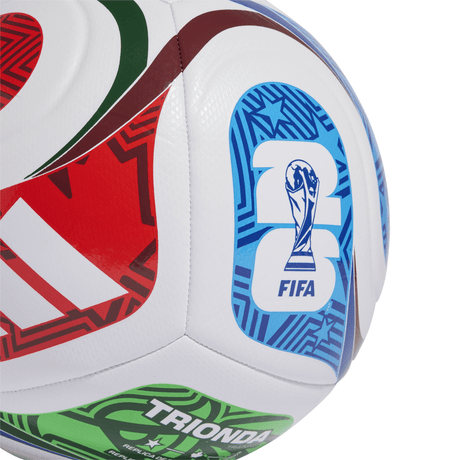 adidas FIFA World Cup 26™ Trionda Training Soccer Ball - White/Blue/Red - Best Buy Soccer