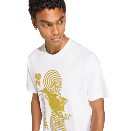 adidas FIFA World Cup 26™ World Cup Tour Men's Soccer T-Shirt - White - Best Buy Soccer