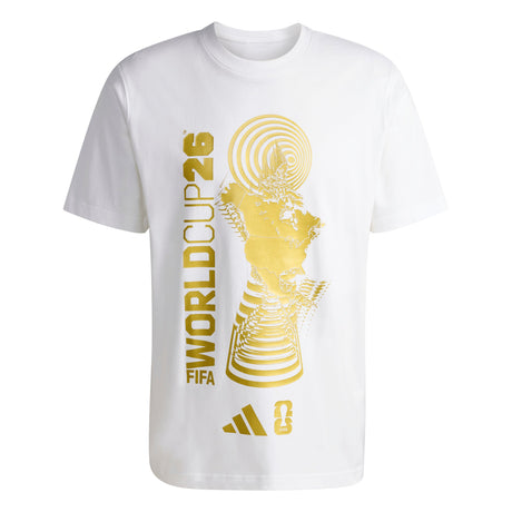 adidas FIFA World Cup 26™ World Cup Tour Men's Soccer T-Shirt - White - Best Buy Soccer