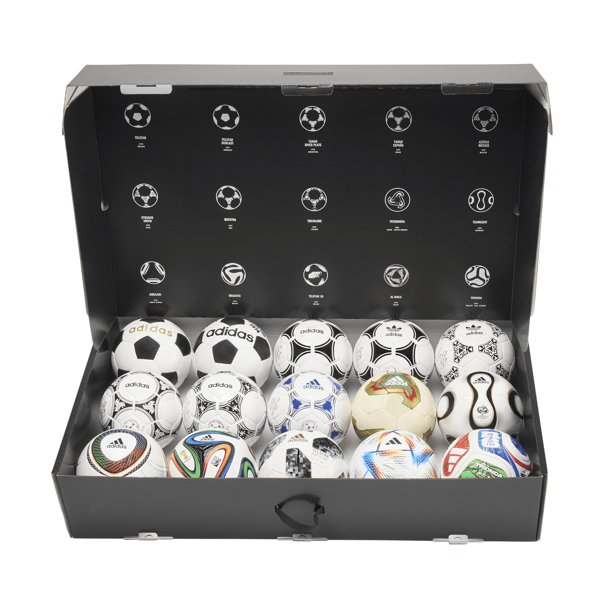 adidas FIFA World Cup Historical Pro Ball Set- Multicolor - Best Buy Soccer