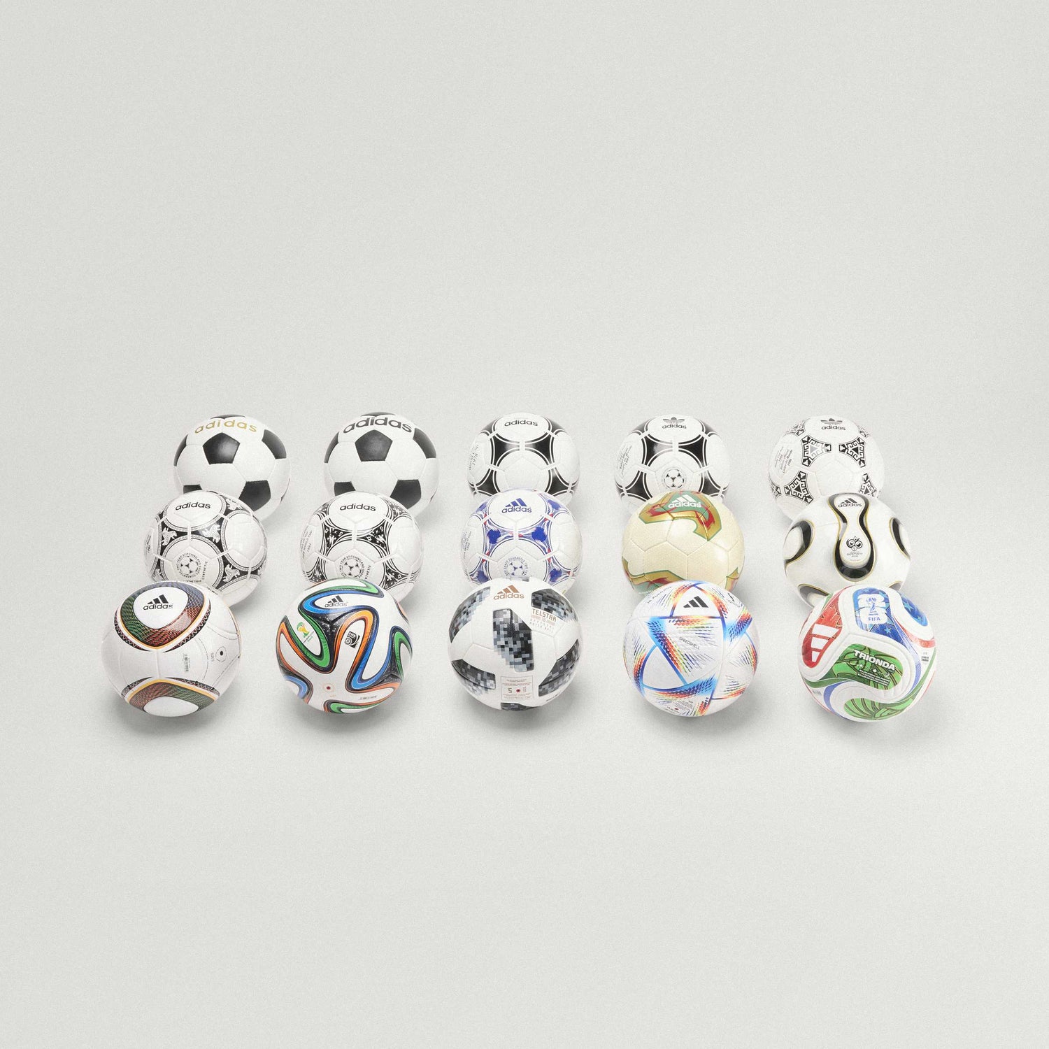 adidas FIFA World Cup Historical Pro Ball Set- Multicolor - Best Buy Soccer