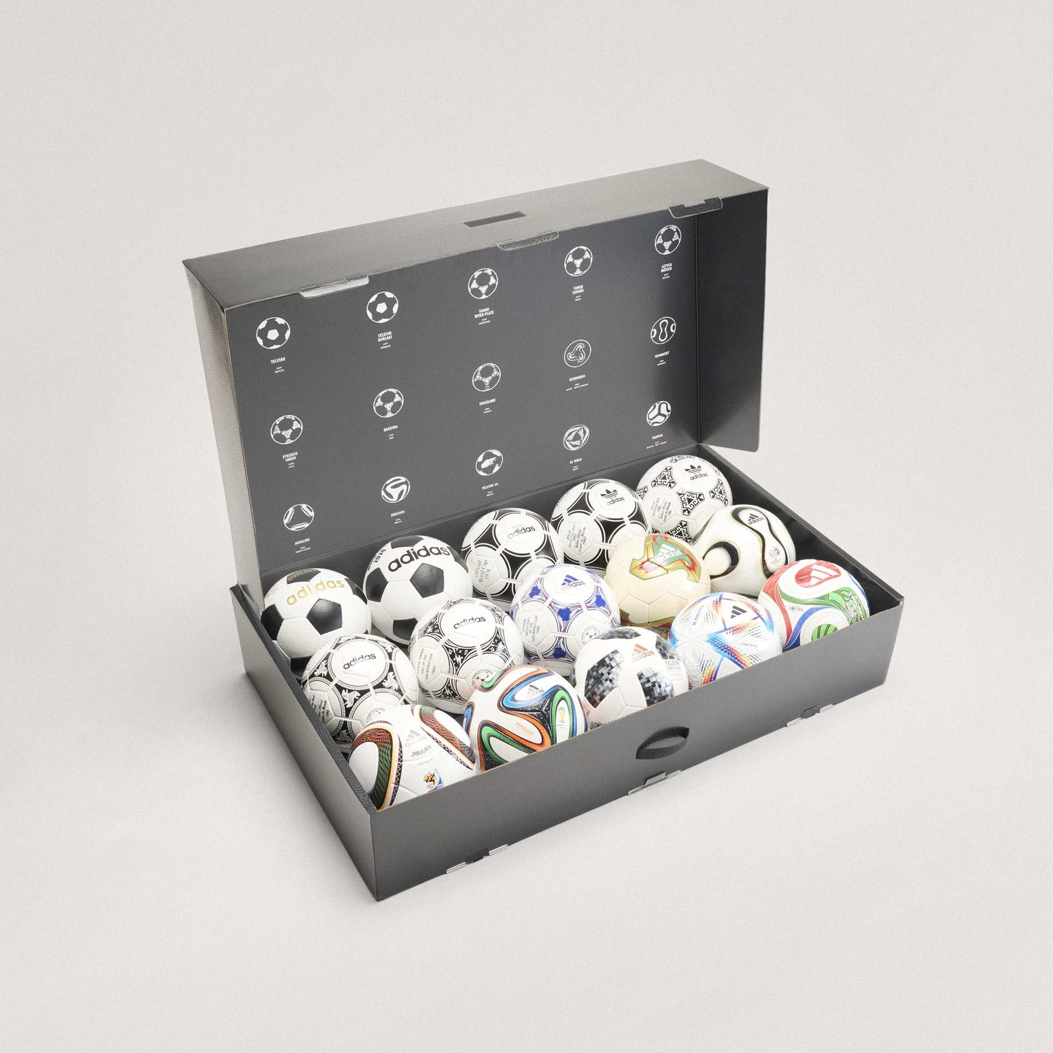 adidas FIFA World Cup Historical Pro Ball Set- Multicolor - Best Buy Soccer