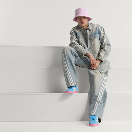 adidas Gazelle Inter Miami CF Shoes - Light Blue/White - Best Buy Soccer