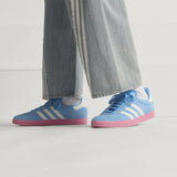 adidas Gazelle Inter Miami CF Shoes - Light Blue/White - Best Buy Soccer