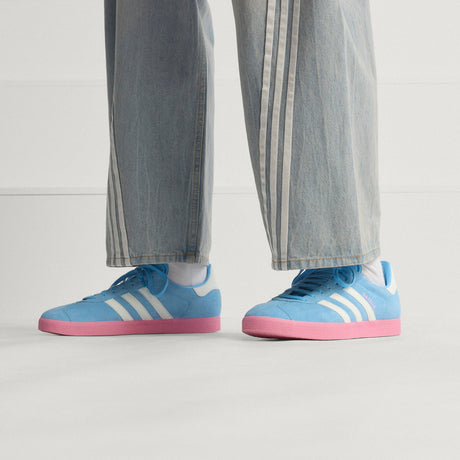 adidas Gazelle Inter Miami CF Shoes - Light Blue/White - Best Buy Soccer