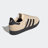 adidas Gazelle Messi Shoes Crystal Sand/Black/Gold Metallic - Best Buy Soccer