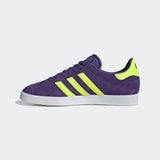 adidas Gazelle Messi Shoes Purple/Lucid Lemon/White - Best Buy Soccer