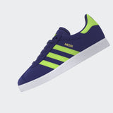 adidas Gazelle Messi Shoes Purple/Lucid Lemon/White - Best Buy Soccer