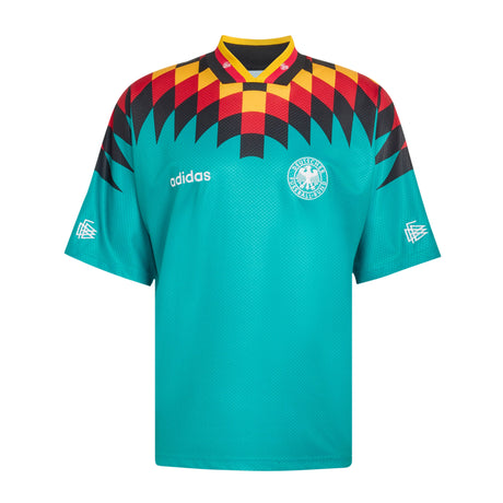 adidas Germany Away 1994 Men's Soccer Jersey - Green/Black/Red - Best Buy Soccer