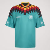 adidas Germany Away 1994 Men's Soccer Jersey - Green/Black/Red - Best Buy Soccer