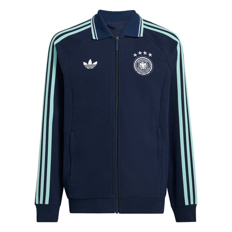 adidas Germany Away Anthem Soccer Jacket - Navy - Best Buy Soccer