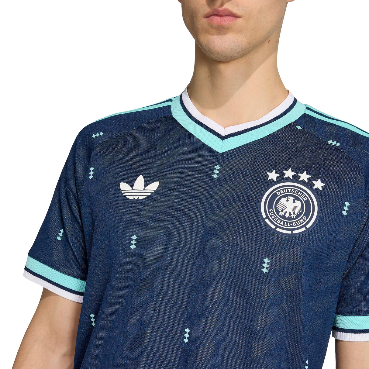 adidas Germany Away Authentic Men's Soccer Jersey 2026 - Navy - Best Buy Soccer