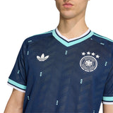 adidas Germany Away Authentic Men's Soccer Jersey 2026 - Navy - Best Buy Soccer
