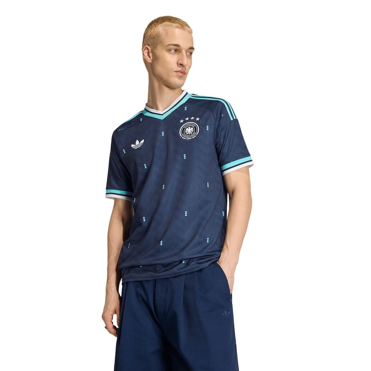 adidas Germany Away Men's Soccer Jersey 2026 - Navy - Best Buy Soccer