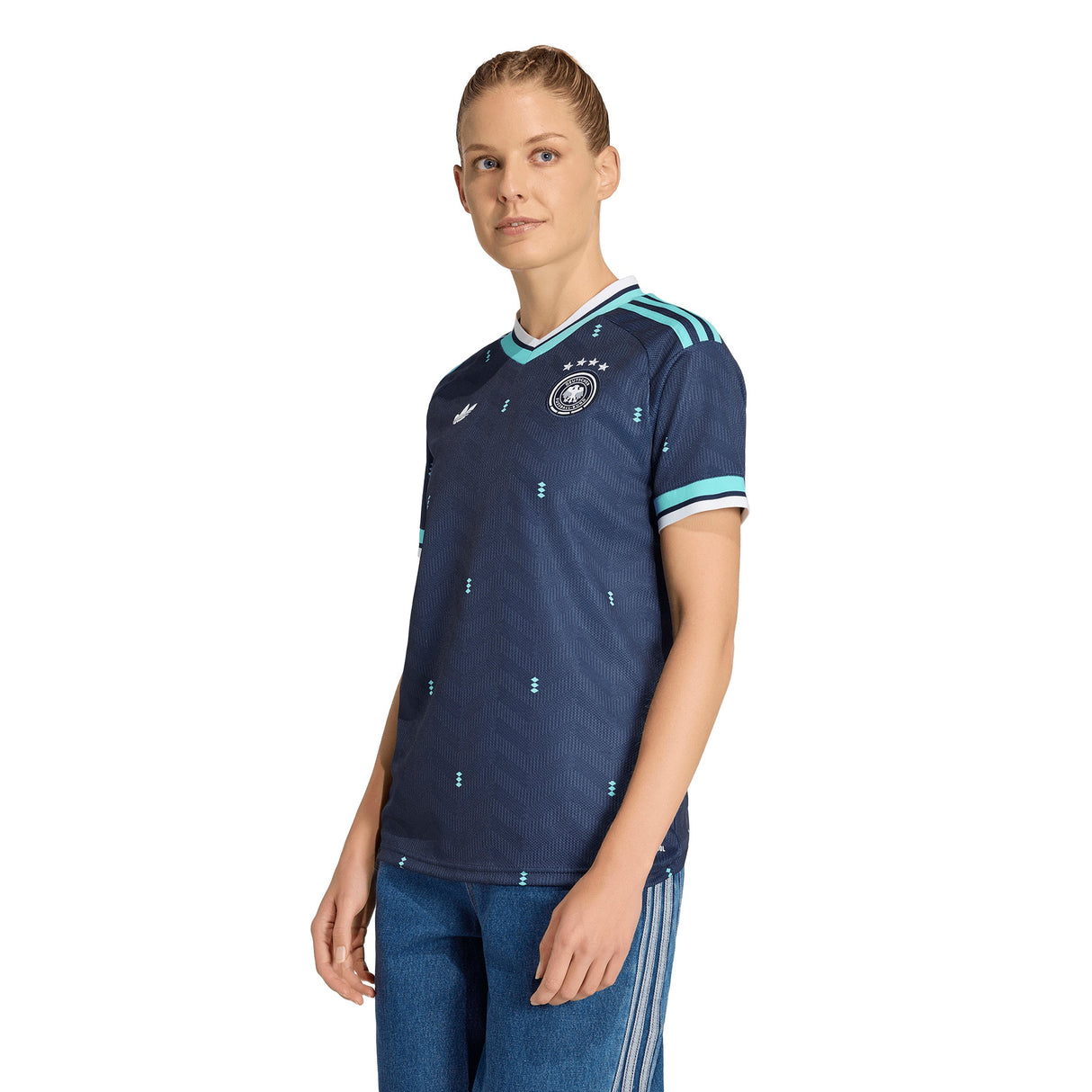 adidas Germany Away Women's Soccer Jersey 2026 - Navy - Best Buy Soccer