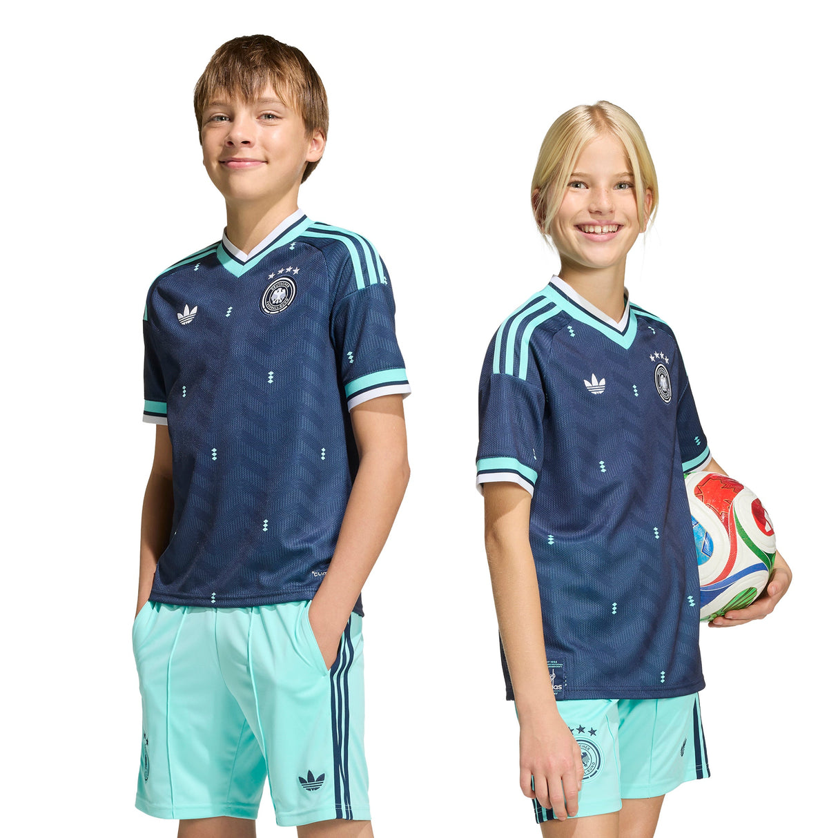 adidas Germany Away Youth Soccer Jersey 2026 - Navy - Best Buy Soccer