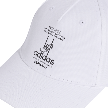 adidas Germany Baseball Soccer Cap - White/Black - Best Buy Soccer
