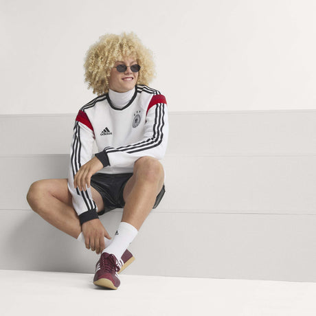 adidas Germany Crew 2014 Men's Soccer Sweatshirt -White - Best Buy Soccer