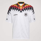 adidas Germany Home 1994 Men's Soccer Jersey - White/Black/Red - Best Buy Soccer