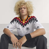 adidas Germany Home 1994 Men's Soccer Jersey - White/Black/Red - Best Buy Soccer