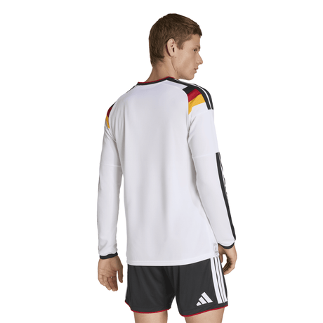 adidas Germany Home Long Sleeve Men's Soccer Jersey 26 - White - Best Buy Soccer
