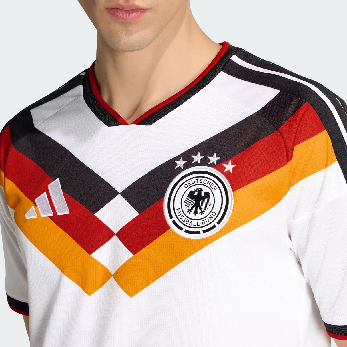 adidas Germany Home Men's Soccer Jersey 2026 - White - Best Buy Soccer