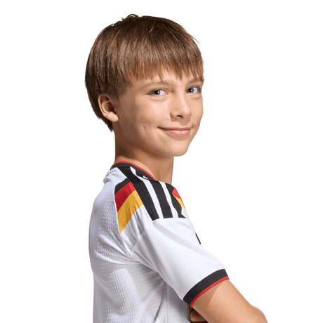 adidas Germany Home Youth Soccer Jersey 26 - White - Best Buy Soccer