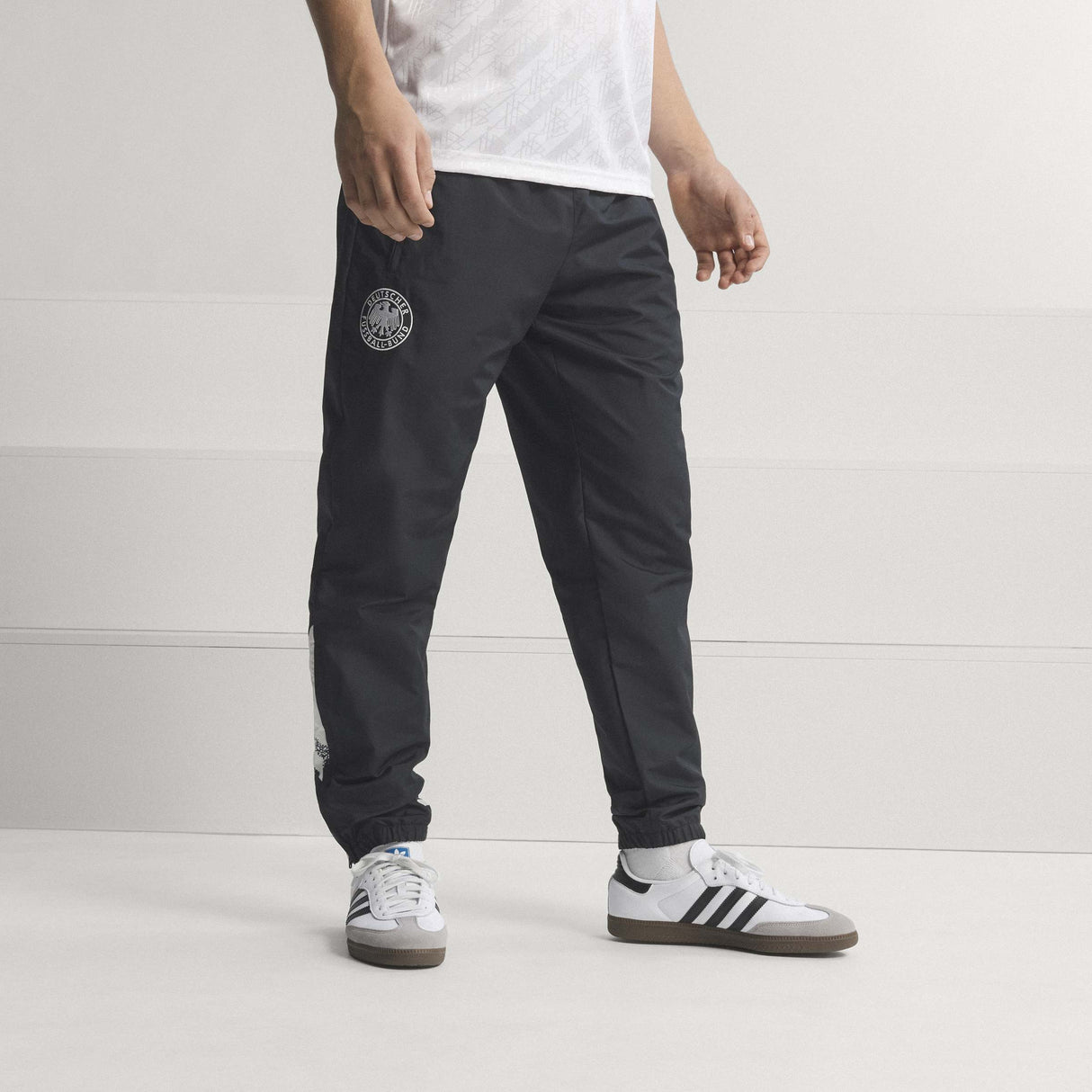 adidas Germany Track 1994 Men's Soccer Pants - Black/White - Best Buy Soccer