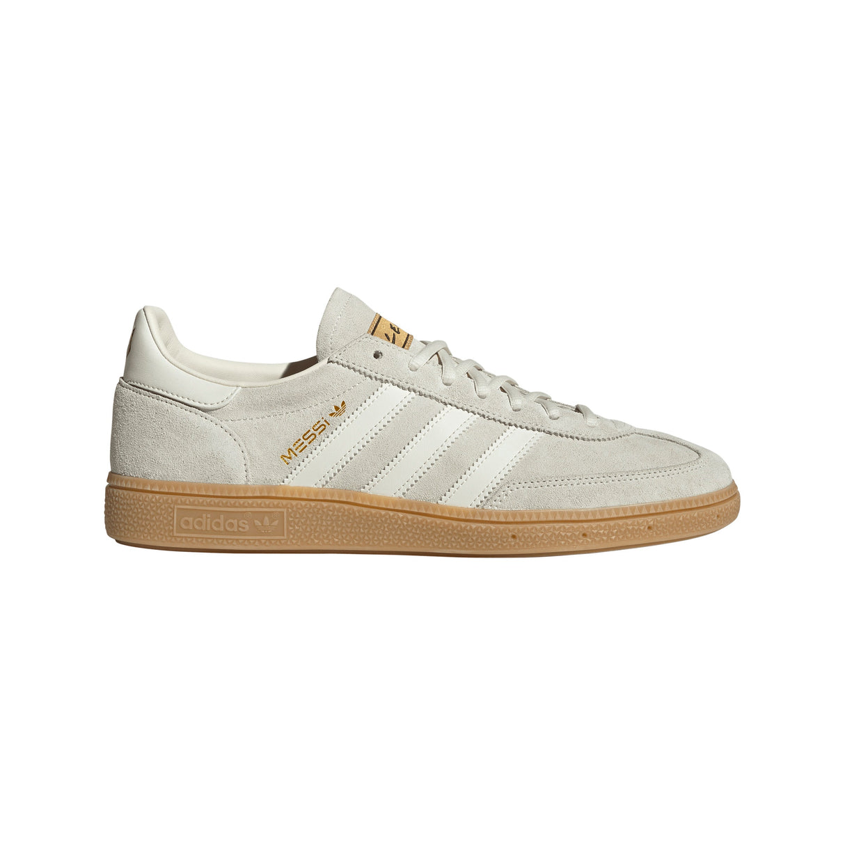 adidas Handball Spezial Messi Street Soccer Shoes - Ivory/Gold - Best Buy Soccer