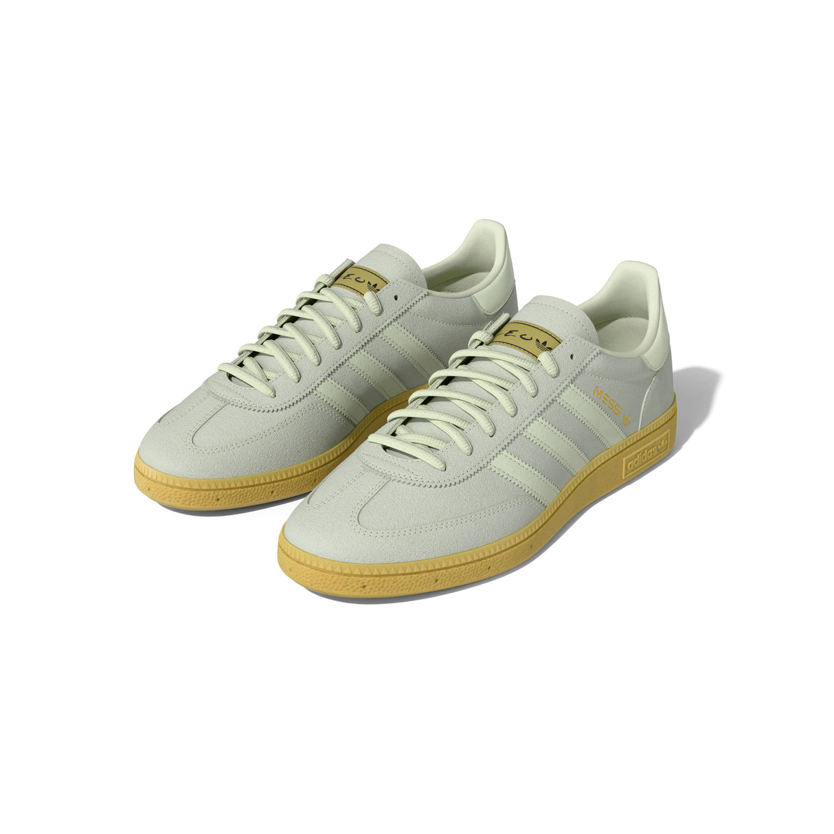 adidas Handball Spezial Messi Street Soccer Shoes - Ivory/Gold - Best Buy Soccer