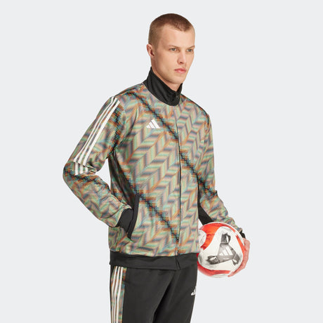 adidas Hispanic Celebration Track Top - Black/Multicolor - Best Buy Soccer