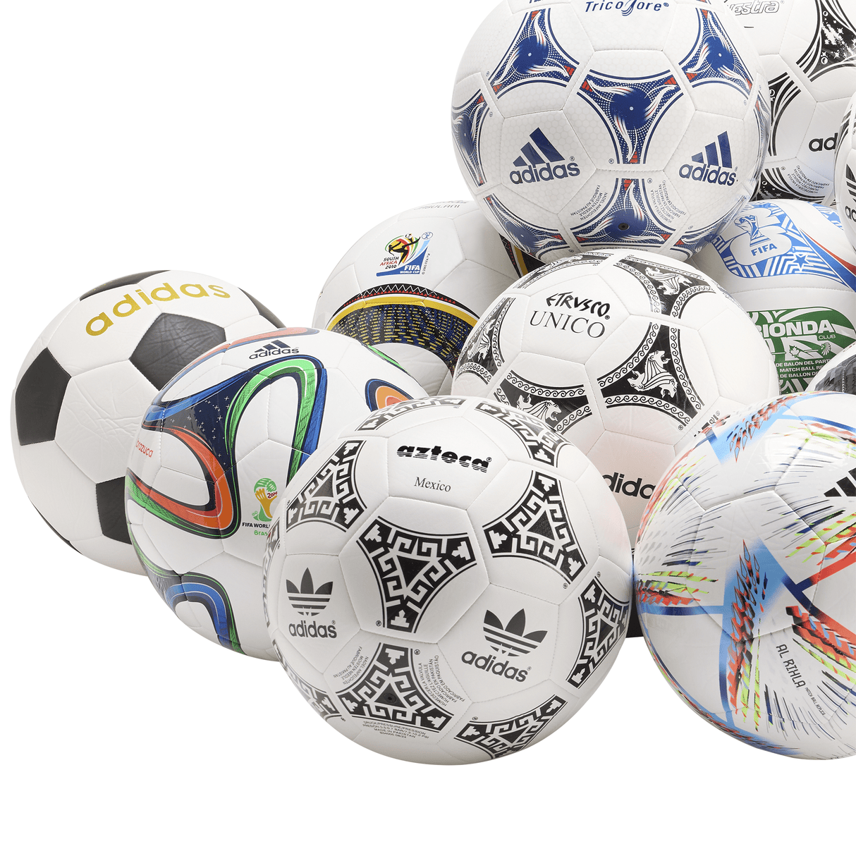 adidas Historical Set World Cup Soccer Ball - Multicolor - Best Buy Soccer