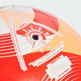 adidas Île-De-Foot 24 Club Soccer Ball - White/Glow Orange/Solar Red - Best Buy Soccer
