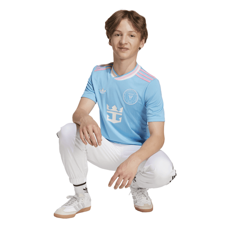 adidas Inter Miami CF 25/26 Third Youth Soccer Jersey - Light Blue - Best Buy Soccer