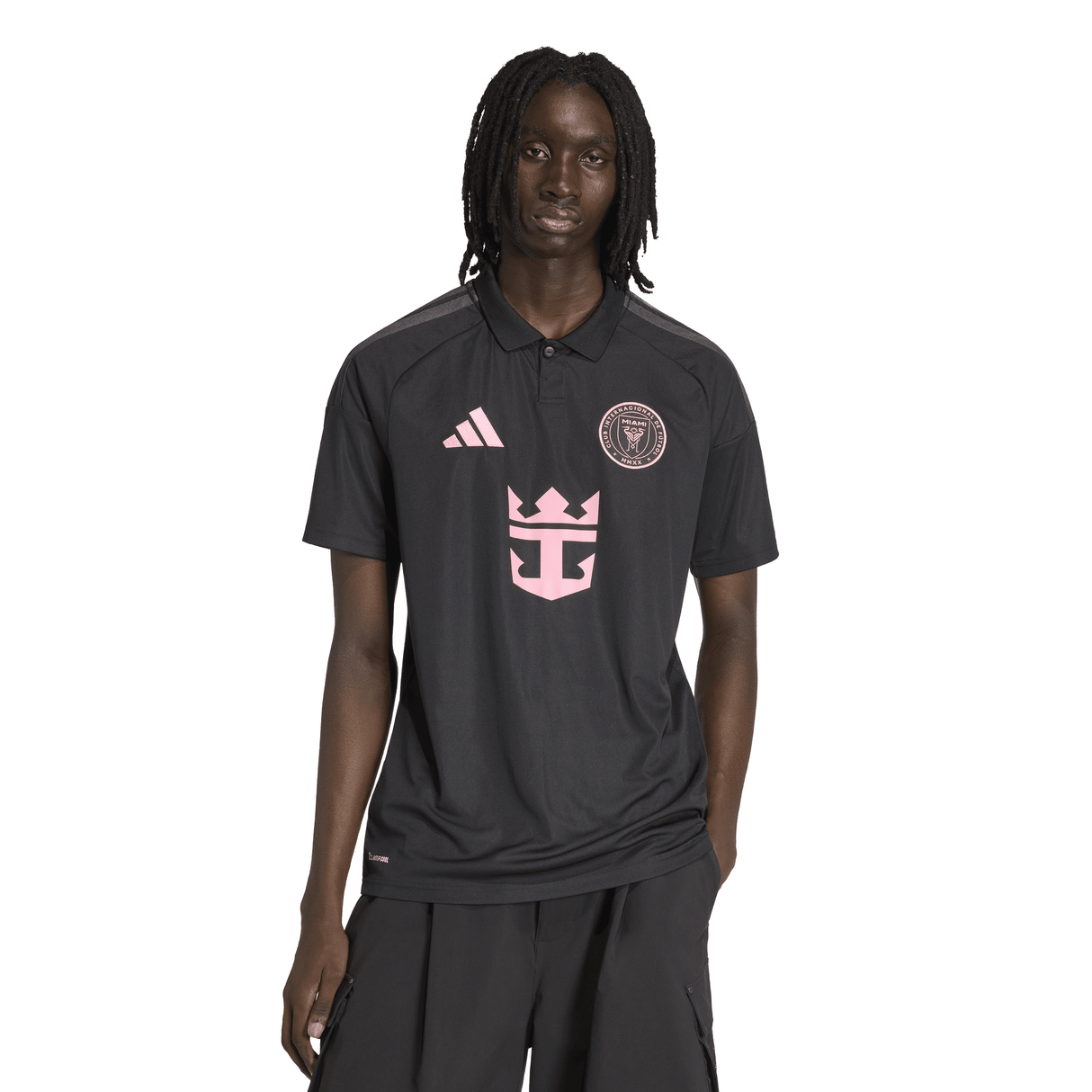 adidas Inter Miami CF Away Men's Soccer Jersey 26/27 - Black/Pink - Best Buy Soccer