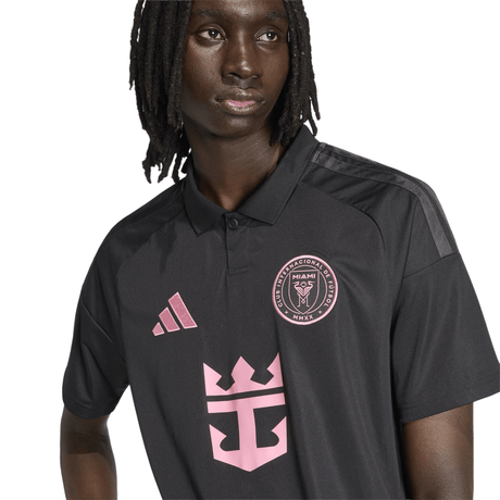 adidas Inter Miami CF Away Men's Soccer Jersey 26/27 - Black/Pink - Best Buy Soccer