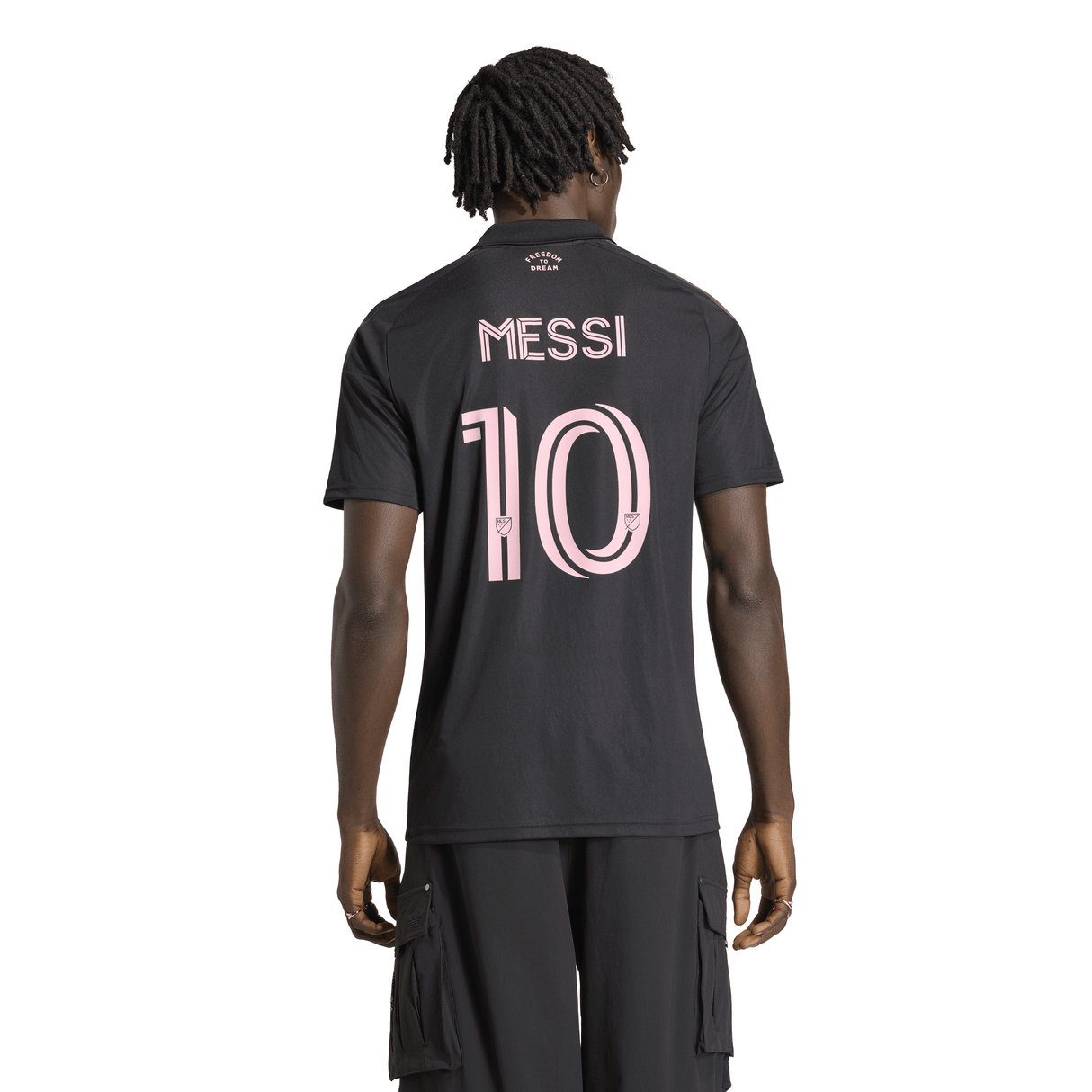 adidas Inter Miami CF Away Messi Men's Soccer Jersey 26/27 - Black/Pink - Best Buy Soccer