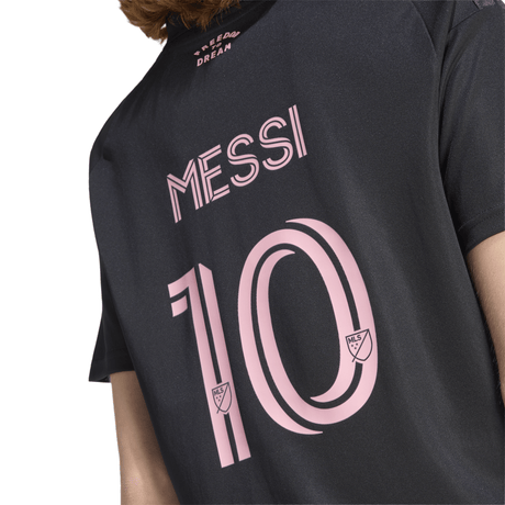 adidas Inter Miami CF Away Messi Women's Soccer Jersey 26/27 - Black/Pink - Best Buy Soccer