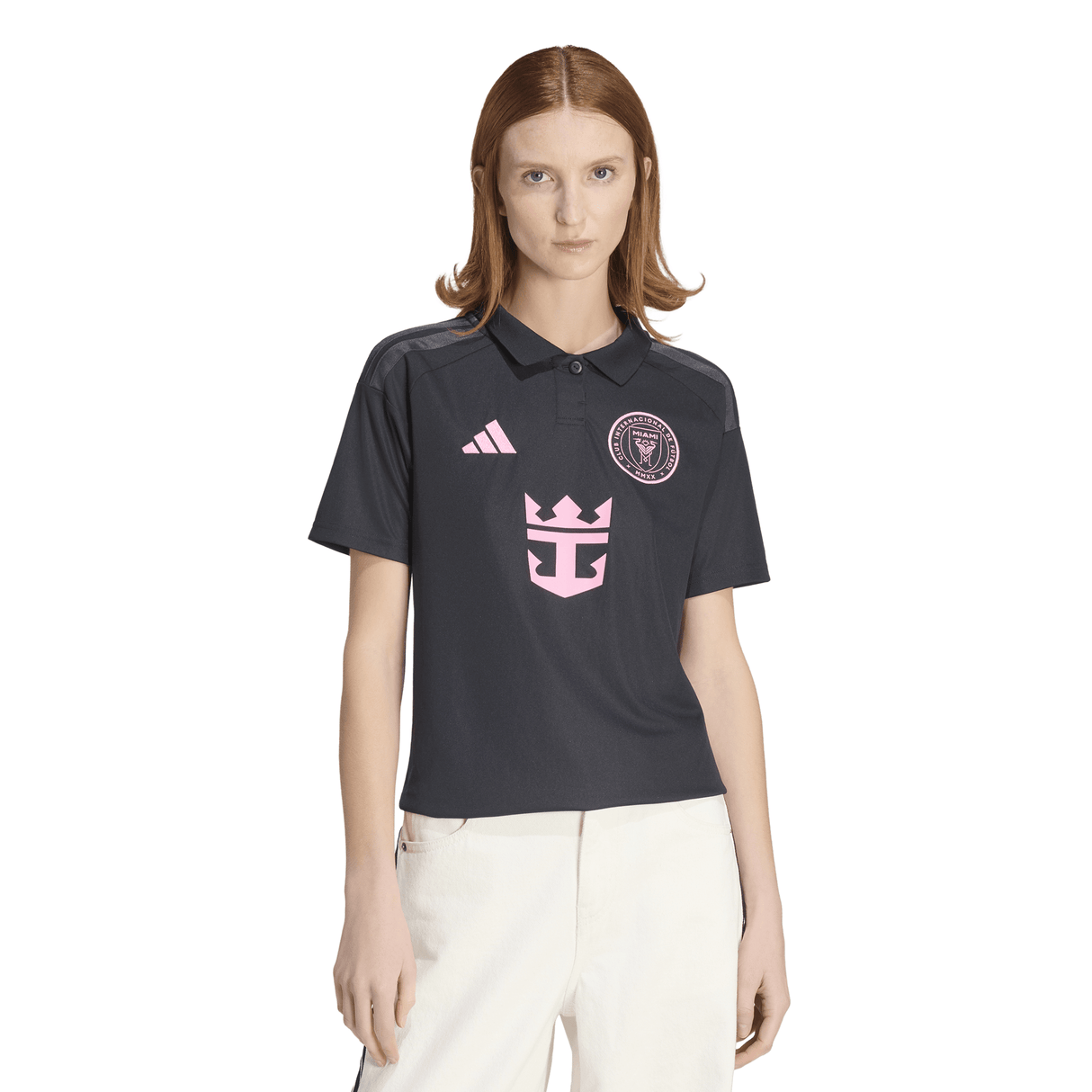 adidas Inter Miami CF Away Messi Women's Soccer Jersey 26/27 - Black/Pink - Best Buy Soccer