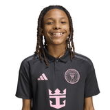 adidas Inter Miami CF Away Messi Youth Soccer Jersey 26/27 - Black/Pink - Best Buy Soccer