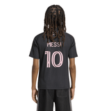 adidas Inter Miami CF Away Messi Youth Soccer Jersey 26/27 - Black/Pink - Best Buy Soccer