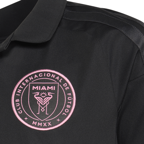 adidas Inter Miami CF Away Messi Youth Soccer Jersey 26/27 - Black/Pink - Best Buy Soccer