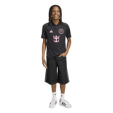 adidas Inter Miami CF Away Youth Soccer Jersey 26/27- Black/Pink - Best Buy Soccer